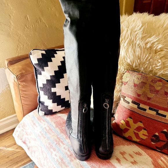 Fiorentini + Baker Over the Knee Leather Boots 🔥 - Picture 5 of 8